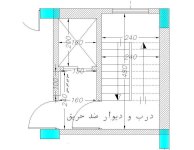 نمایش راه پله و آسانسور در همکف.jpg