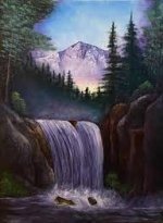 Bob Ross - Spectacular Waterfall.jpg