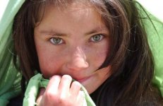 A young Afghan girl in a village near Bamian city, Kahmard district, Afghanistan- SPC Gul A Alis.jpg